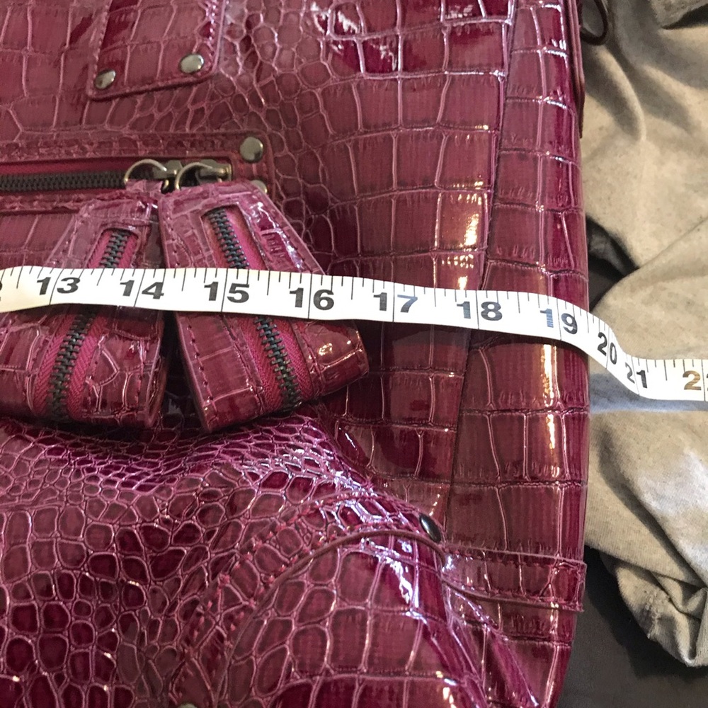 SOLD Burgundy bag - Picture 2 of 5